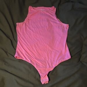 Elegant Pink Women's Bodysuit